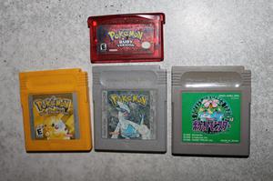 Pokemon Yellow / Silver / Ruby / Green