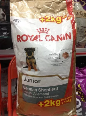 Oferta Royal Canin Pastor alemán cachorroJunior 14 kg 12