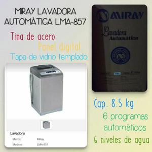 Se vende lavadora automatica marca MIRAY su estado es nuevo