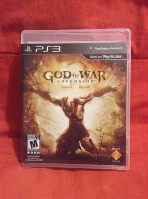 GOD OF WAR ASCENSION Y THE LAST OF US PARA PLAY 3