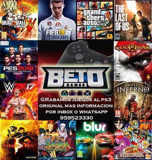 Juegos para playstation 3 original tenemos gran variedad