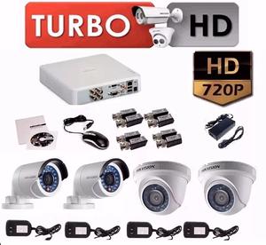Kit De Vigilancia Turbo Hd Hikvision 720p