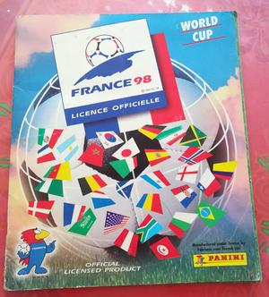 Album Del Mundial De Futbol Francia 98 Panini Completo