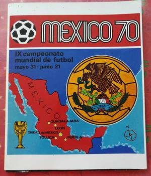 Album Del Mundial De Futbol Mexico 70 Reimpreso Panini