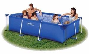 Piscina Armable De 2,39x1,50x0,58 Cm Super Resistente+garant