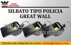 SILBATO TIPO POLICIA: THE GREAT WALL: KINGS SOLUTIONS AND