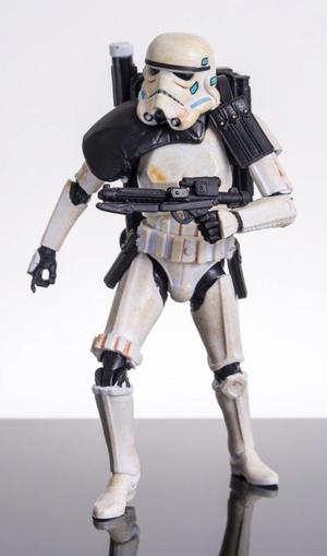 Star Wars Sandtrooper Figura Black Series De Hasbro Agregar