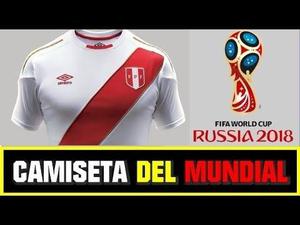 Camiseta Peru Mundial Rusia ...