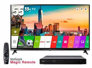 Lg Smart Tv Ultra Hd 55 + Blu Ray + Control