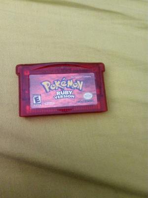 Pokemon Ruby Rubi Gba