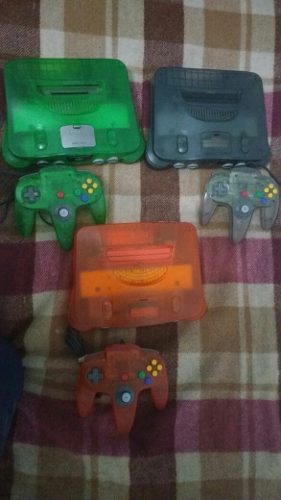 3 Consolas De Nintendo 64