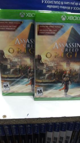 Assassin's Creed Origins Xbox One Nuevo Sellado Stock