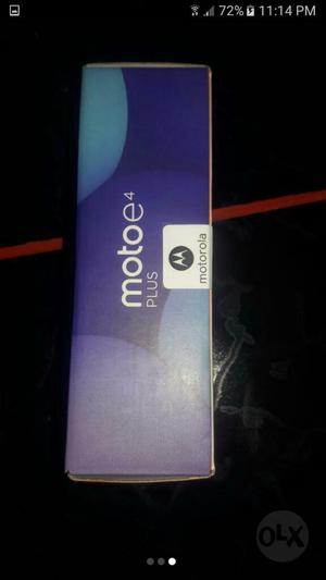 Motoe4 Plus