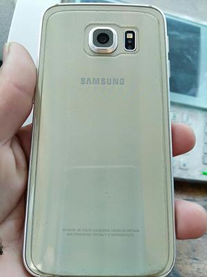 Samsung S6 Edge Gold 32gigas Libre