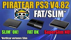 Flasheo Ps3 Slim / Fat 4.82 Ofw Sin Abrir Tu Ps3 Mas Juegos