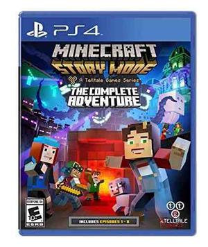 Juego Ps4 Minecraft Story Mode The Complete Adventure