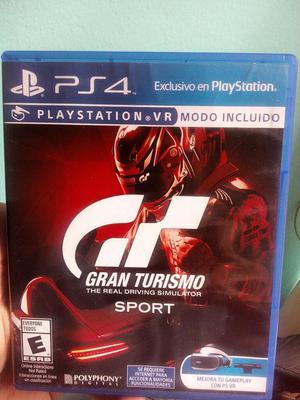 Juegos Ps4 Gran Turismo Sport Semi Nuevo