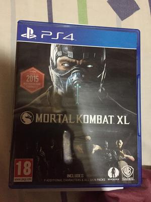 Se Vende Mortal Kombat Xl para Ps4