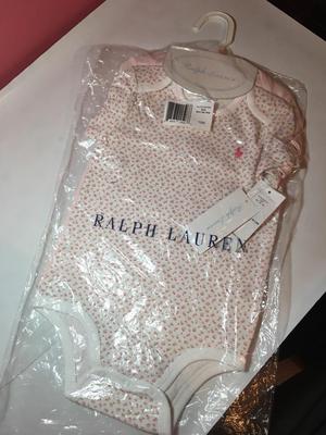 Bodysuit Ralph Lauren Niña Bebe 12 Meses