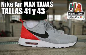 Nike Air MAX TAVAS tallas 41 y 43