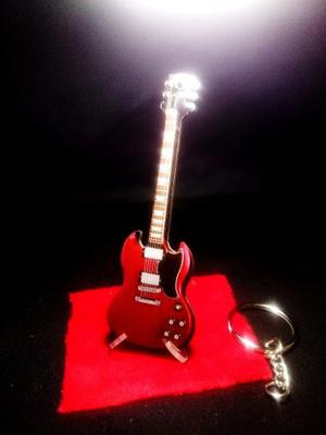 Guitarras Llaveros Gibson Sg Angus Young Acdc