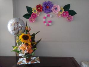 Flores Decorativas de Cartulina