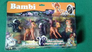 Muñecos de colección Bambi y sus amigos muñequitos de