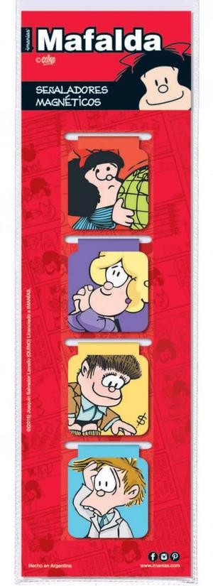 Señaladores De Libros Mafalda. Producto Oficial