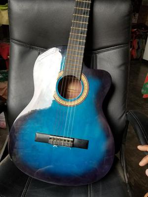 Vendo Guitarra Acústica Azul