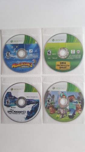 4 Juegos Xbox 360