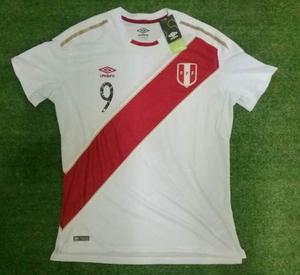 Camiseta Selección Perú Guerrero Cueva Flores Farfán