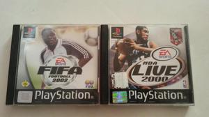 Fifa y Nba PS1 COMPLETO PLAY STATION 1