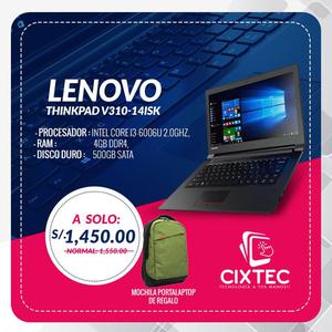 Laptop Lenovo Intel Core iU
