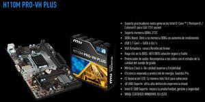 MAINBOARD MSI H110M PROVH PLUS DDR4 SATA6