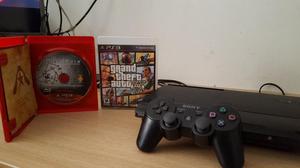 Ps3 Super Slim con 2 Juegos