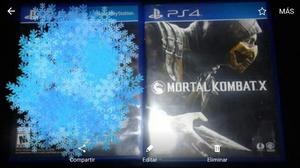 Vendo O Cambio Mortal Kombat X Ps4