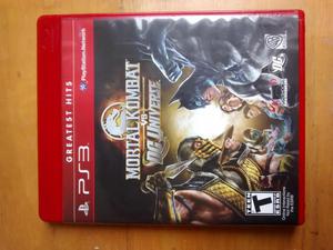 Vendo juego Mortal Kombat vs DCcomics Ps3