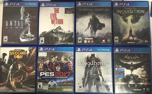 Venta de Juegos Ps4