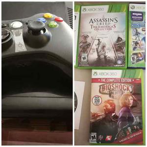 Xbox 360 Kinet + Control Inalambrico Orignl + Juegos Orignl