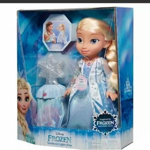 Muñeca Frozen Elsa Luces Magicas