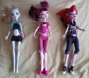 Originales Monster High, Barbie, Ken Remato En Buen Estado