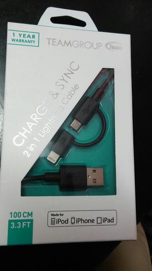 Cable Usb para iPhone Y V8 Original