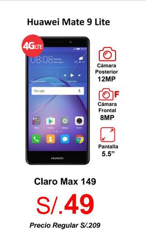 Huawei Mate 9 Lite As/49 en Portabilidad