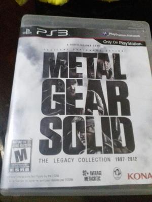 Juego Metal Gear Solid Legacy Original