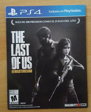 Juego The Last Of Us Play Station 4