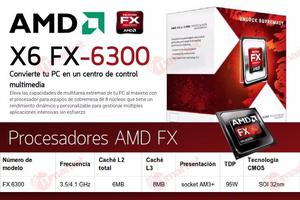 Procesador Amd Fx Am3 3.5 Ghz C/turbo