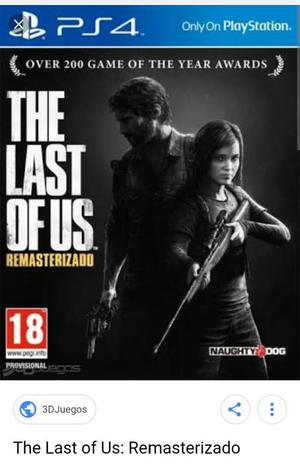 The Last Of Us Ps4 Físico Left Behind