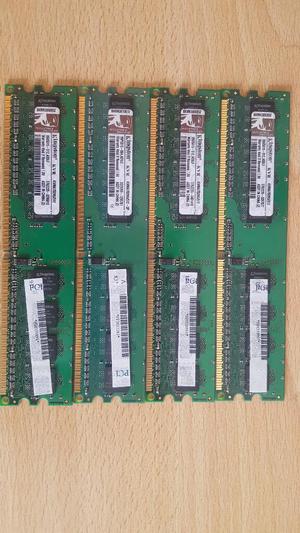 Vendo 4 Memoria Ram 512mb C/u