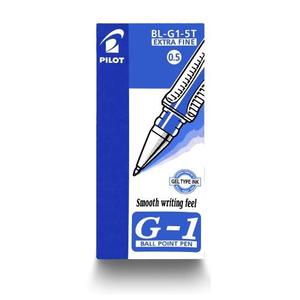 Boligrafo Gel Extra Fine 0.5 Bl-g1-5t Azul Caja X 12 Und