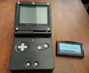 Game Boy Advance Sp Cargador Ezflash Msd 8gb Juegos